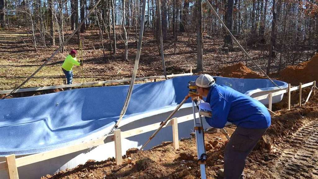 Fiberglass Pool Installation in Birmingham, AL by Cox Pools